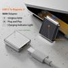 100W USB-C to Mágneses 3 gyorstöltő adapter PD3.1 Type-C aljzat to Mágneses 3 adapter 5A 20V MacBook Air/MacBook Pro készülékhez