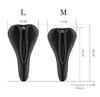 Gel Bicycle Seat Cover with Memory Foam, Size L, Black
