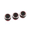 3 Ps for Peugeot 206 207 2006-2011 Air Conditioning AC Knobs Switch Heat Control Buttons Car Mouldings