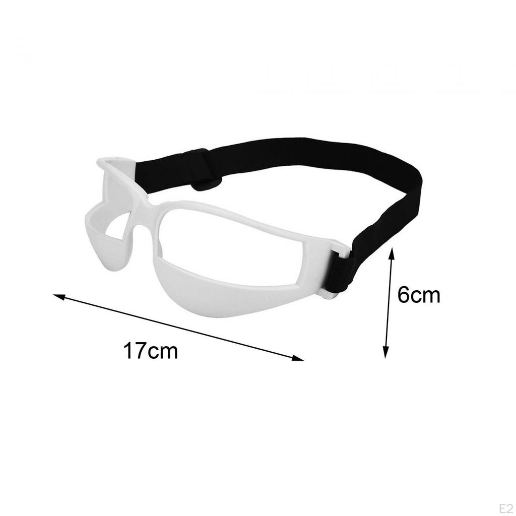 Dribbelbrille Brillen Verstellbarer Elastischer Riemen Robust Damen Herren Geschenke Jugend Bequem Training