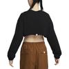 Nike Sport Crop Top Dames Zwart FV7510-010