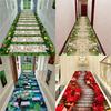 Flower 3D Stereoscopic Landscape Carpet Non-Slip Wear Living Room Entrance Bedroom Corridor General Home Decoration