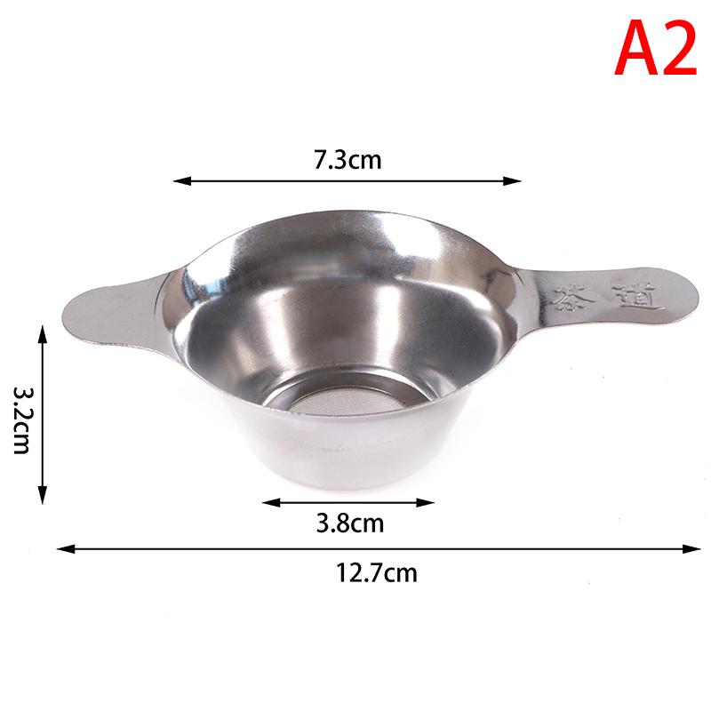 Stainless Steel Tea Filter Fine Mesh Tea Leaf Funnel Tea Strainer Accessories