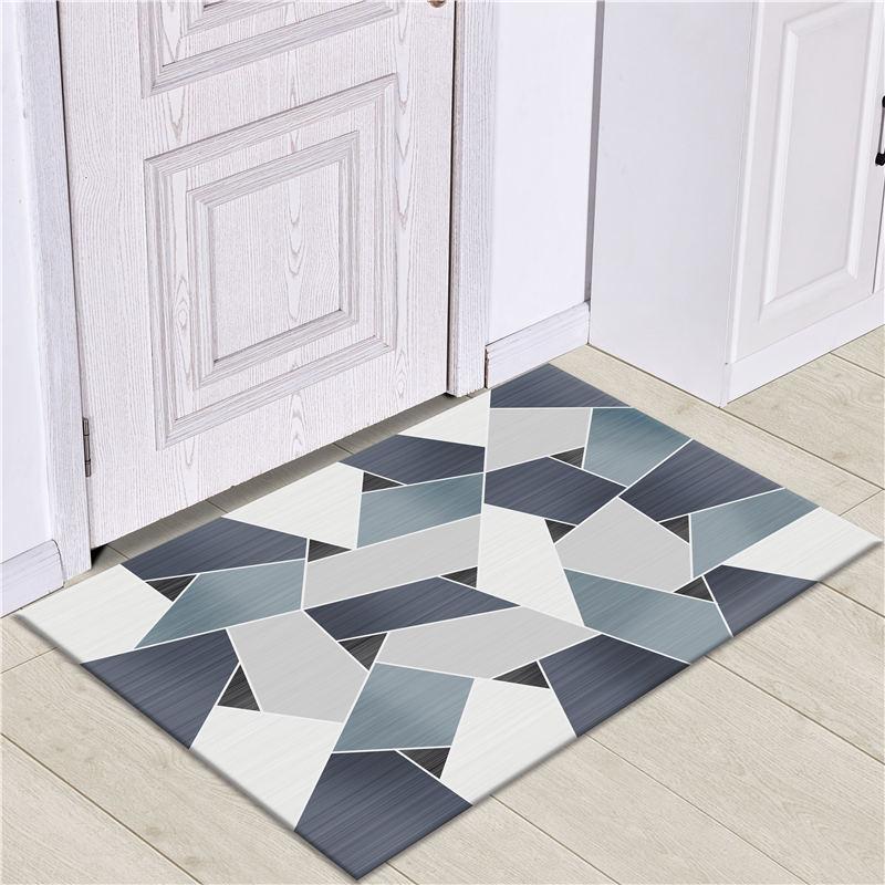 Nordic Absorbent Bathroom Anti Slip Mat Carpet Entrance and Foyer Foot Mat Bedroom Door Mat Floor Mat