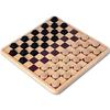 Wooden Checkers Game - ENGELHART - 29x29 Cm - Indoor - Mixed - 2 Players or More