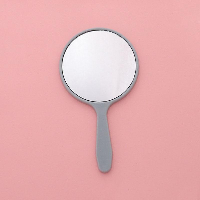 Handheld Makeup Mirror Round Vanity Mirror With Handle Hand Mirror Cosmetic