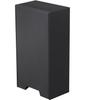 Jitsugyo 4955 Mask Storage Case Black Tower with Strong Magnet Two-way Approx. W12XD7.5XH22cm