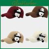 Cartoon Panda Baseball Cap With Sun Protection And Breathable Cotton For Casual Wear