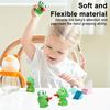 Fidget Toy Pinch Frog Dinosaur Sticking Tongue Out Creative Decompression Toy for Kids Portable Stress Relief Toy Christmas Birthday Gifts