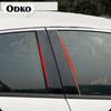 10PCS Window Trim Cover BC Column Sticker Fit For Mazda CX-5 CX5 2013-2015 Polished Pillar Posts Chromium Styling