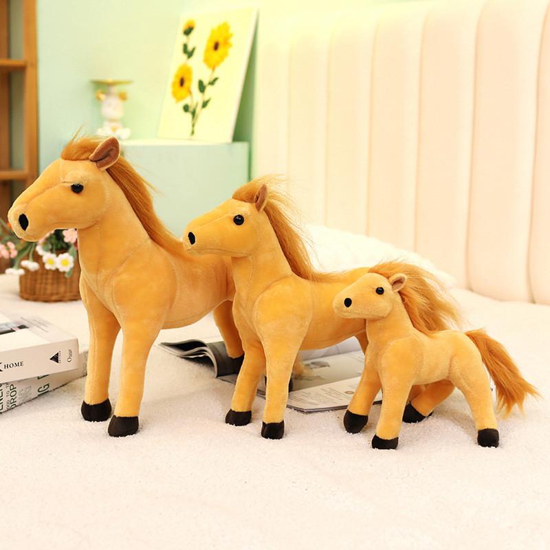 Plush Pony Toy With Pp Cotton Fill For Kids And Collectors