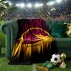 Brisbane Broncos Decke Flanell Überwurf für Sofa, Innenbereich, Camping, Wohnzimmer, Büro, Stuhl und Bett Weiches Geburtstagsgeschenk
