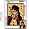 DIY 5D Diamond Painting Anime Bungou Stray Dogs Cross Stitch Kit Full Drill Embroidery Mosaic Art Picture of Rhinestones Gift