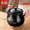 Wutuo 6.5L Thickened Ceramic Stew Pot
