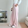 Shop   Women S Wide Leg pantS Ribbed Stretch elaStic waiSt wdmS Wpt tS14245974