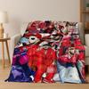 Anuel AA  Hip Hop Rapper Singer Flannel Blanket,Warm and Cozy Soft Throw Blanket for Home Bedroom Bed Sofa Cover Kid Gift