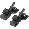Windshield Washer Nozzle 85381-12300 Nozzle Spray Jet for Toyota Corolla 2008-2013 2 Pcs