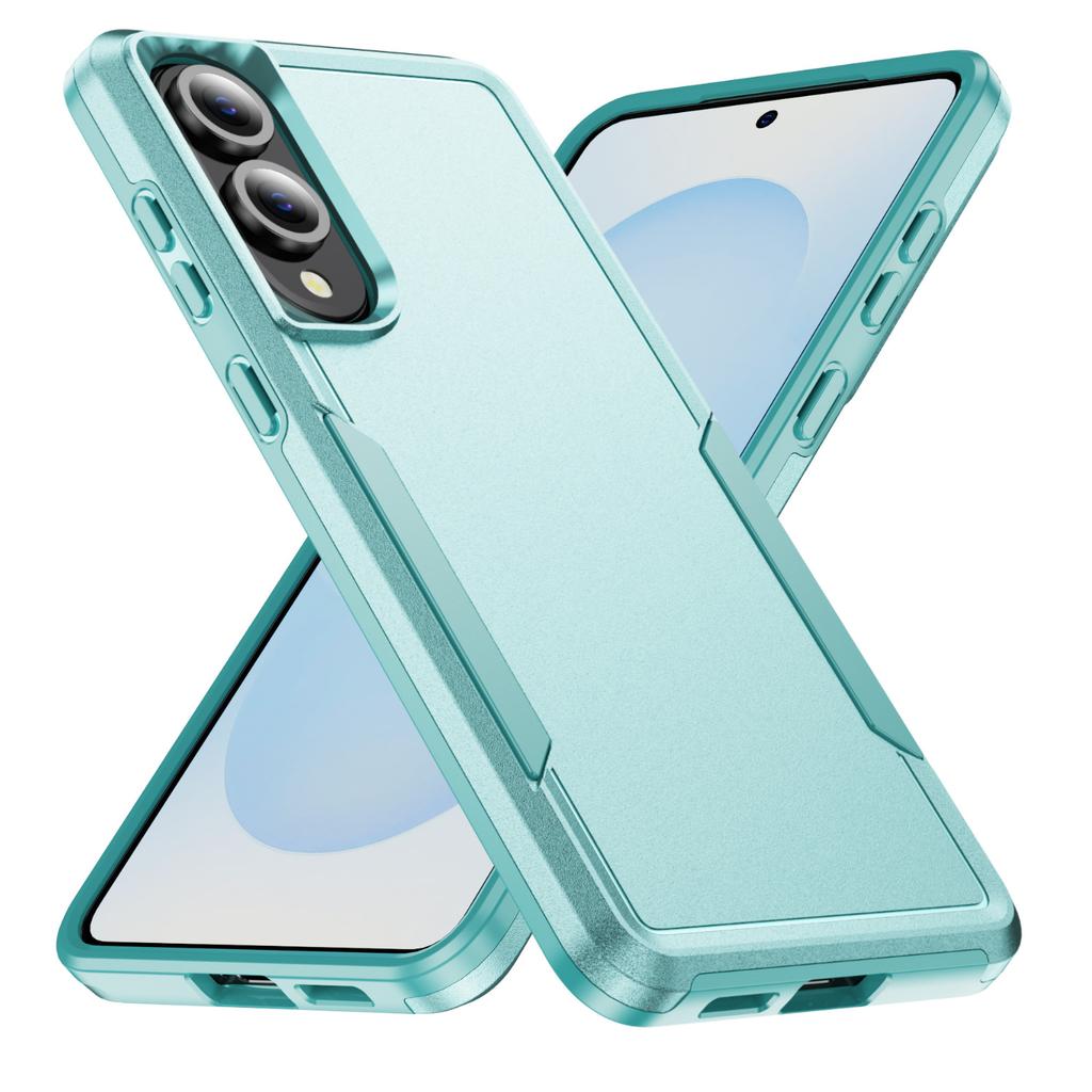 2-in-1 Militärischer Grad Sturzsicher und Fingerabdruckresistent Handyhülle, Nische für S25Edge für Samsung Handyhülle