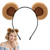 Cute Bear Ear Headband Girls Women - Soft Plush Hair Accessory Parties Daily Wear Cosplay