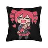 Kasane Teto Pillowcase Polyester Cushion Cover Decorations Cartoon Vtuber Pillow Case Cover Home Dropshipping cm