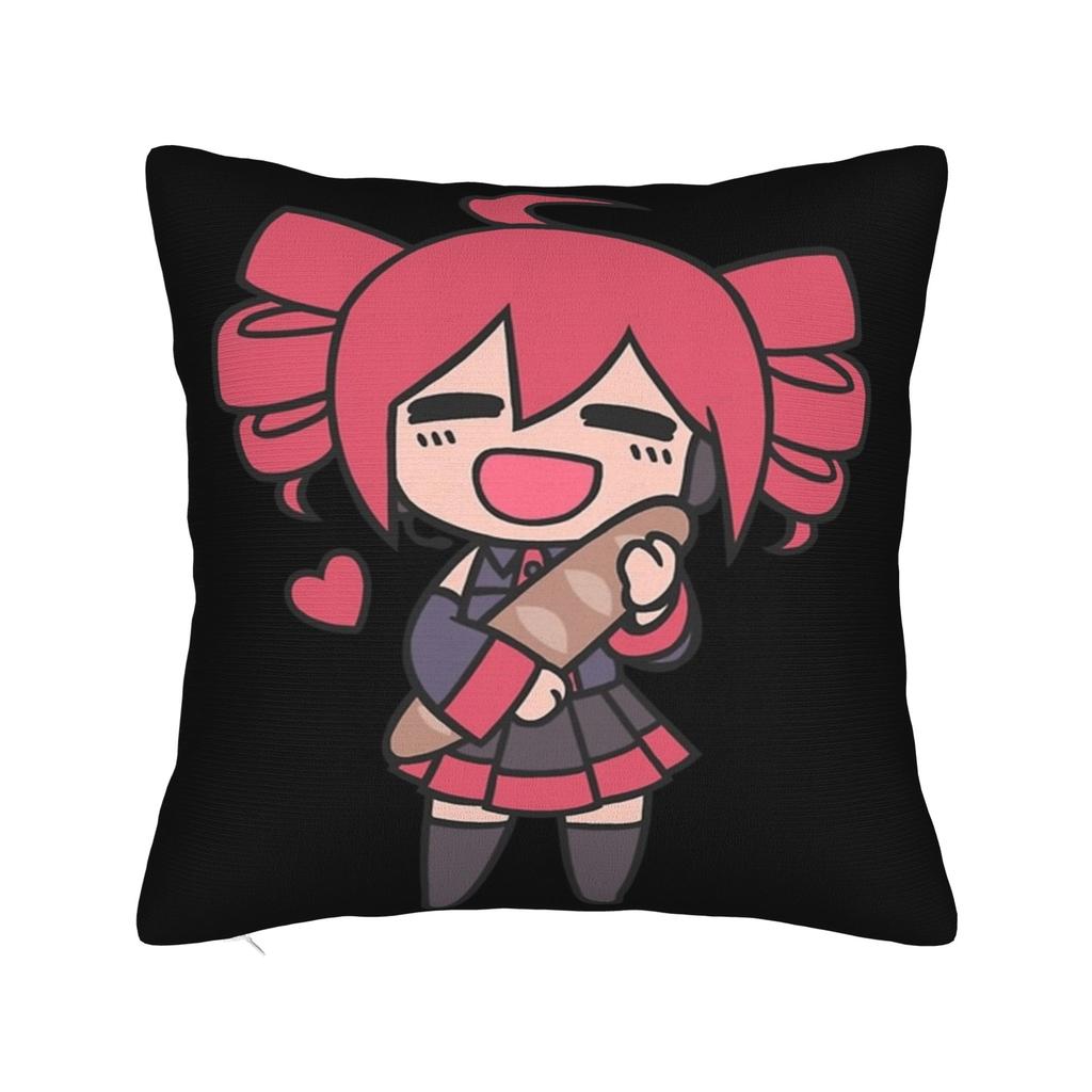 Kasane Teto Pillowcase Polyester Cushion Cover Decorations Cartoon Vtuber Pillow Case Cover Home Dropshipping cm
