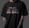 Formula 1 Fan Art T-Shirt F1 Racing Graphic Unisex Tee Motorsport Gift