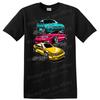 Car Enthusiast T Shirt Cool Racing Cars Graphic Design Tee 76-80 Characters