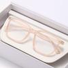 Male's Classic Square Myopia Spectacles High-definition Blue-Ray Blocking Spectacles Female's New Fashionable Myopia Spectacles -3.5-4.0