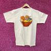 Ramen Cat Beige Tshirt Size Medium