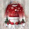 Christmas Sweatshirts For Children Boys And Girls Knit Sweater Cute Shirt Fall Crewneck Pullover Tops