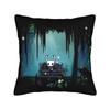 Hollow Knight Silksong Square Pillow Case  Cushion Cover Novelty Zipper Decor Pillowcase for Seat 40x40cm