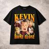 Home Alone Kevin Retro 90s Movie Pattern Tshirt Unisexs Tshirt Summer New Style Suitable for Both Unisex and Women