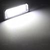 2PCS LED License Number Plate Light Lamps For VW Passat B6 CC Eos Golf 4 5 6 7 MK7 Polo Superb Seat Leon Altea