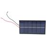 Panou Solar 3.0V 220MA cu Fire Placă cu Adeziv Picurat Panou Solar Epoxidic Placă Polisiliconică Modul Sistem Solar Durabil