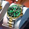 Herenhorloges Klassieke Mode Automatisch Mechanisch Polshorloge Waterdicht Lichtgevend Datum Trend Duiktype