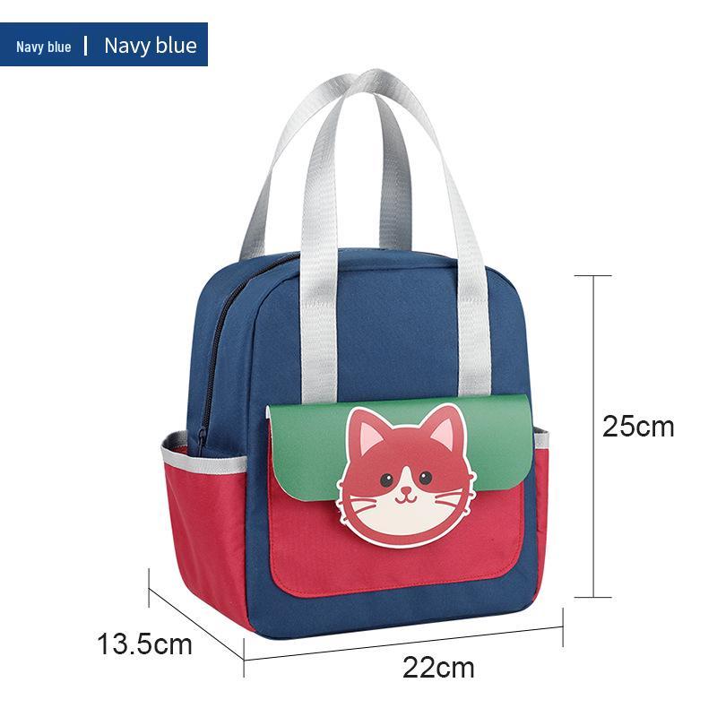 Insulated Heated Lunch Tote - Large Capacity Bento Bag for Office Workers