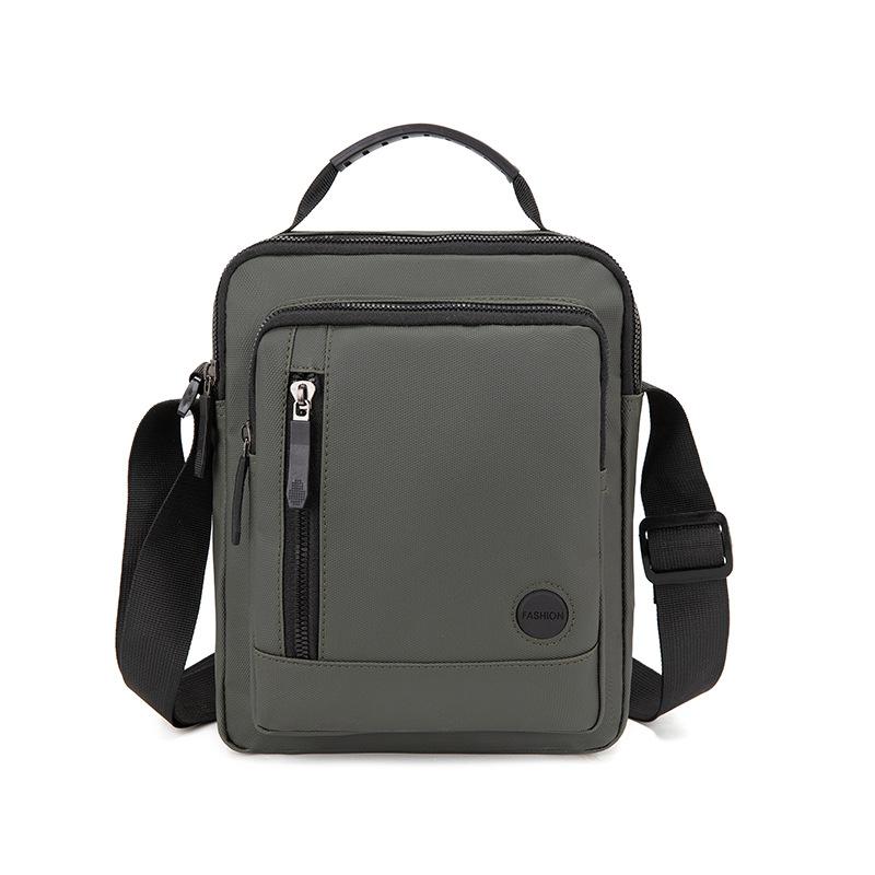 Shoulder Messenger Bag Handbag Men'S Business Leisure Versatile Large Capacity Shoulder Backpack Multi-Functional Bag Men