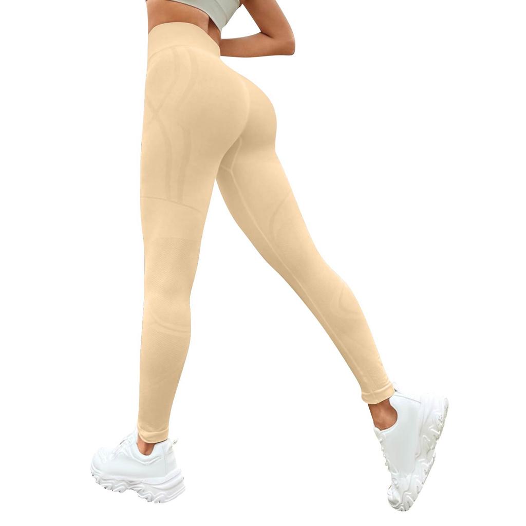 Women's Fashion Color Yoga Pants High Waisted Skinny Sweatpants Fitness Pants