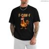 Maglietta Vintage Estate Divertente Pollo F-CAW-F What The Heli Umorismo Avicolo Magliette Casual Cotone Maglietta Unisex Traspirante Top