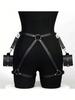 Handcuff Toy PU Leather Restraint Strap Bondage Handcuffs Binding Strap BDSM Set Couples Party Supplies Sexy Accessories