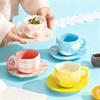 Cană Ceramică Ciupită Manual 300ML Model Drăguț Cană de Cafea Iregulară Cănă pentru Lapte la Micul Dejun Cănă pentru Fulgi de Ovăz Căni pentru Ceaiul de După-amiază Cadouri Creative