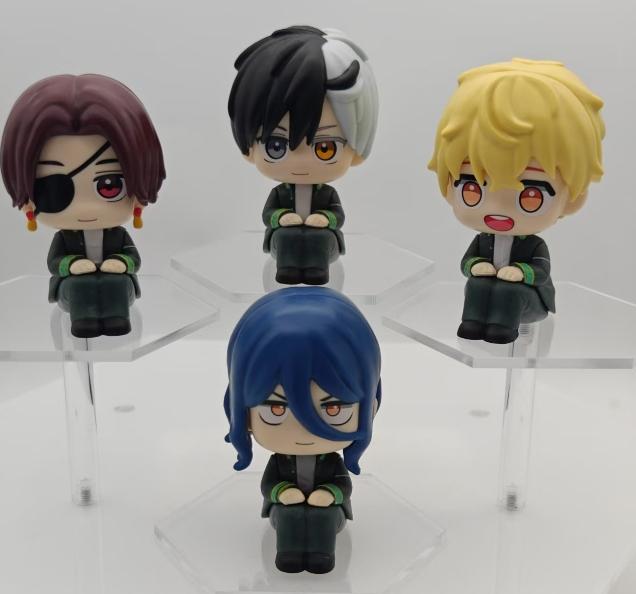 4pcs/set LK Anime WIND BREAKER Cute PVC Action Figures Toys 8cm