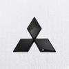 cyyudj1 ABS Car Front Hood Emblem Trunk Badge Modified Sticker for Mitsubishi Outlander Ralliart Lancer ASX Pajero Eclipse EVO Grandis