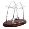 Newton S Cradle Balance Steel Balls Physics Science Pendulum Ornaments Toy Desk