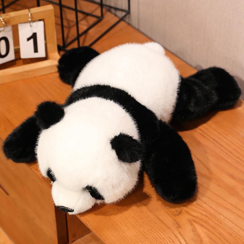 Cute Panda Throw Pillow Plush Toy Doll Polar Bear Doll Children's Rag Doll Girl Birthday Gift