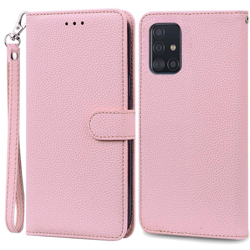 A51 Case For Samsung Galaxy A51 Case Leather Wallet Flip Case For Samsung Galaxy A71 Case A 51 71 Silicone Cover Coque Fundas
