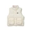 Teddy Pocket Vest Ivory