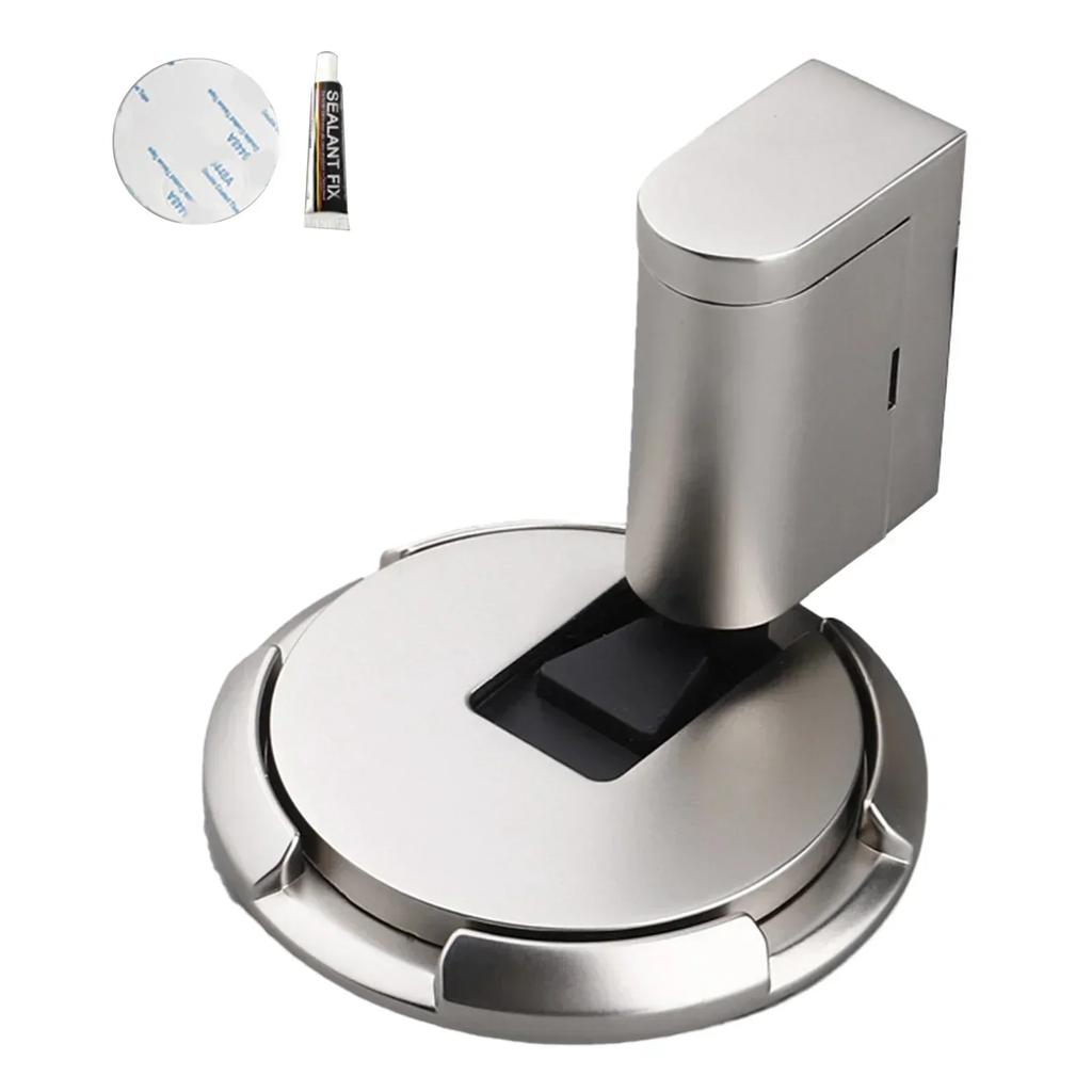Magnetic Door Stopper Anti-Collision Invisible Door Stopper Door Holders Catch For Home Use Bathroom Bedroom Floor Door Stop