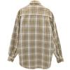Gap 90s Old Check Pattern Long Sleeve Button Down Shirt S Brown Etc Men's Used