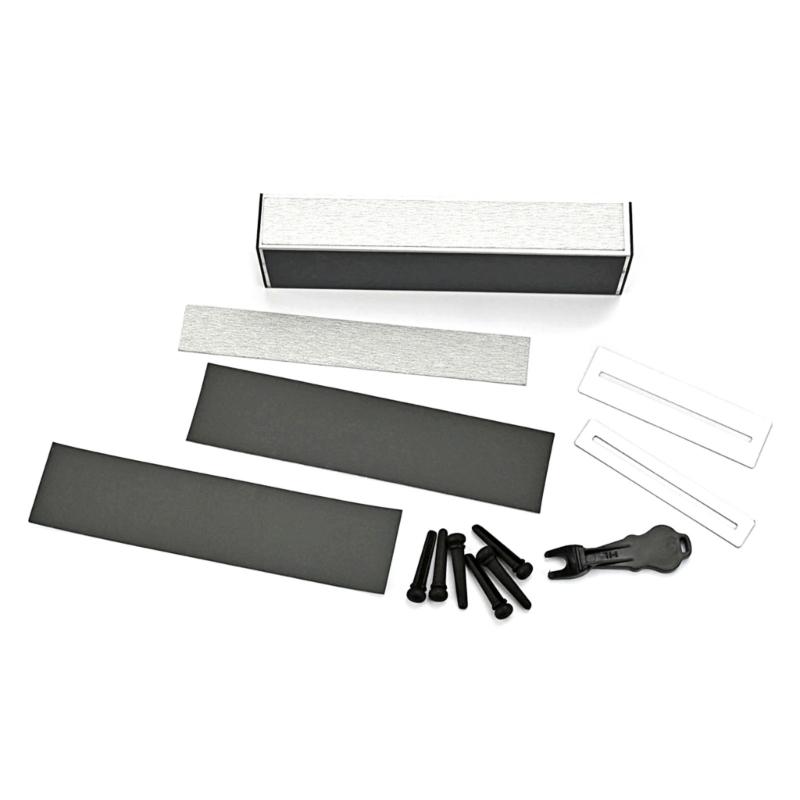 Guitar Fret Leveler Beam Leveling Bar, Fingerboard Guard Protector, Sanding Paper Guitar Fingerboard Luthier Tools Set